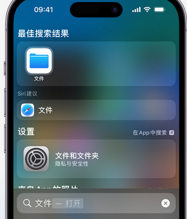 双峰apple维修中心分享iPhone文件应用中存储和找到下载文件 