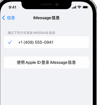 双峰apple维修iPhone上无法正常发送iMessage信息 