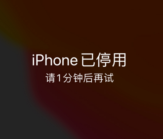 双峰苹果手机维修分享:iPhone 显示“不可用”或“已停用”怎么办？还能保留数据吗？ 